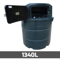 Cuve à mazout de 1340 litres en PE-HD - placement à l’intérieur ou à l’extérieur