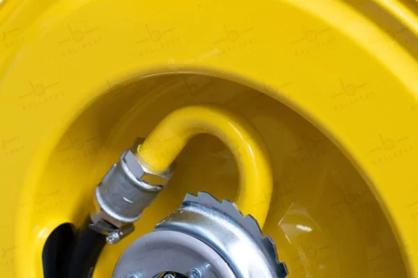 Enrouleur de tuyau diesel - métal (max. 10 mètres)