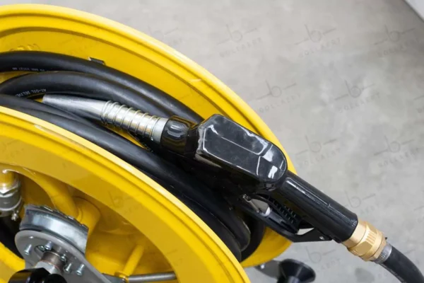 Enrouleur de tuyau diesel - métal (max. 10 mètres)