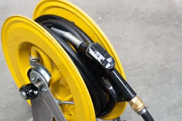 Enrouleur de tuyau diesel - métal (max. 10 mètres)
