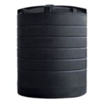 Citerne eau de pluie pvc aérienne ronde - 12000 litres (Ø 2,40 m)