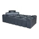 Citerne à eau aérienne ultraplate en plastique - 1500 litres