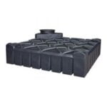 Citerne à eau aérienne ultraplate en plastique - 3000 litres