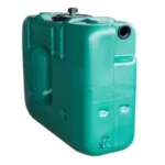 Citerne eau de pluie rectangulaire aérienne - jumelable - 1500 litres
