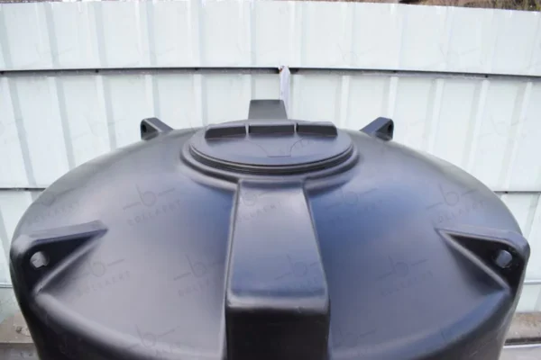 Citerne eau aérienne ronde - 2 x 3000 litres - jumelées (Ø 1,40 m) 2