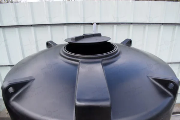 Citerne eau aérienne ronde - 2 x 3000 litres - jumelées (Ø 1,40 m) 3