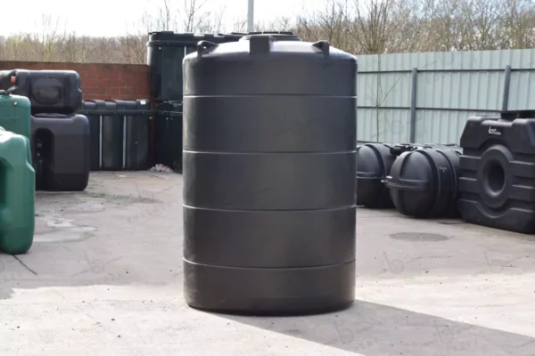 Citerne eau aérienne ronde - 2 x 3000 litres - jumelées (Ø 1,40 m) 4