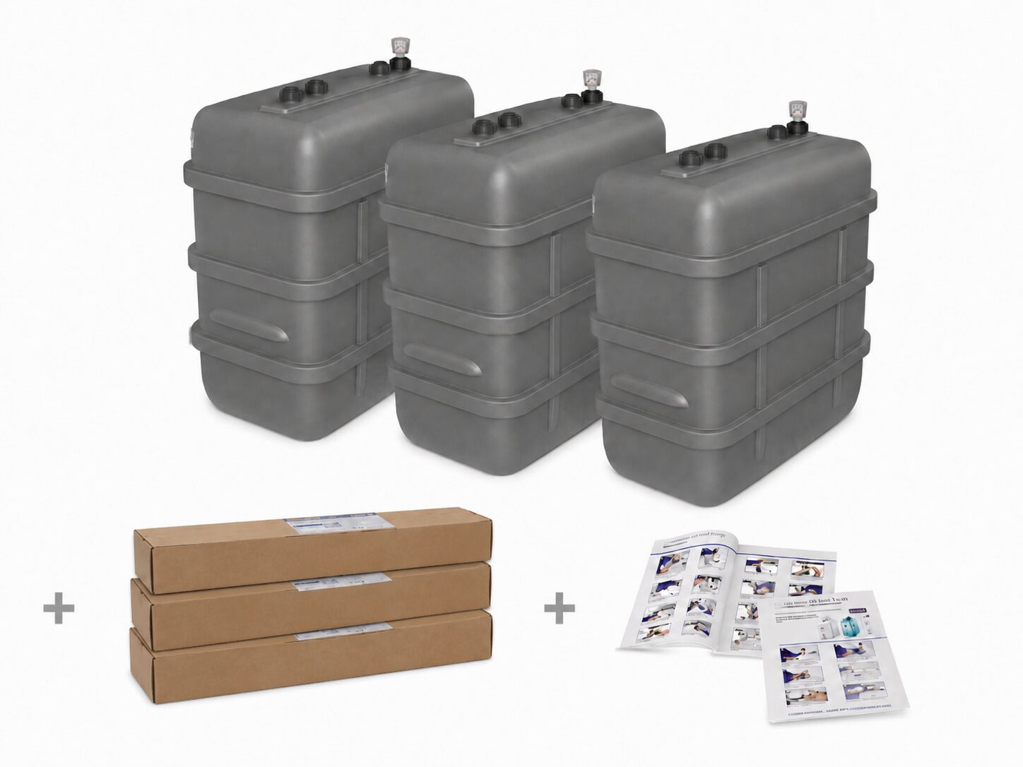 mazouttank-dubbelwandig-3-x-1500l-4500l-uv-proof-gekoppeld-breedte-mazouttank-dubbelwandig-3-x-1500l-4500l-uv-proof-gekoppeld-breedte-mazouttank-voorbeeld-levering-dozen-tanks-handleiding