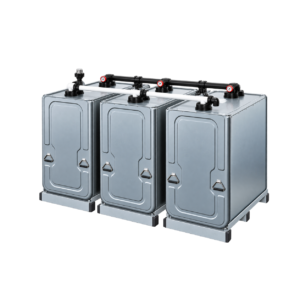Cuves u00e0 mazout galvanisu00e9es 4500L (3 x 1500L) - jumelu00e9es, u00e0 double paroi
